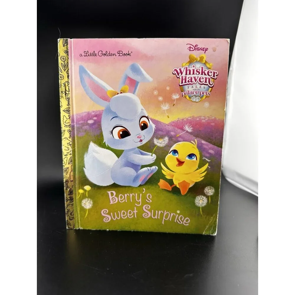 Disney Princess Palace Pets Figures Berry Tutu Little‎ Golden Book Whisker Haven